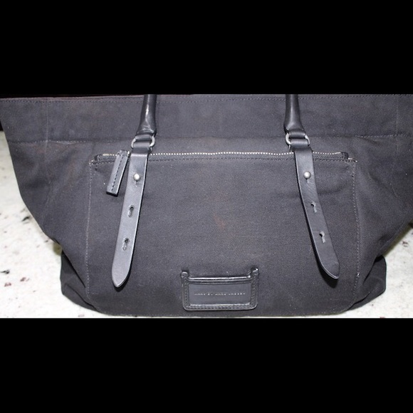 Black Marc By Marc Jacobs canvas tote bag - Picture 8 of 8